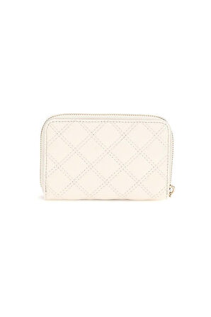 Kadın Tamsin Kapitone Fermuarlı Cüzdan - Beyaz | undefined