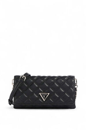 Guess Giully II Siyah Kadın Çapraz Askılı Çanta HWQG9673750
