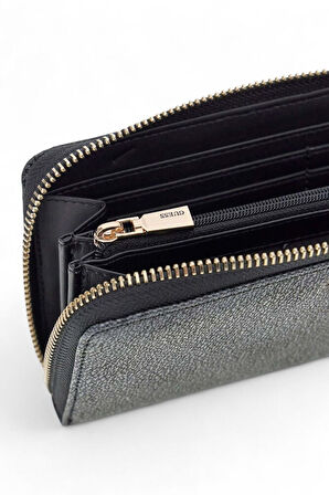 Guess Laurel II Slg Antrasit Kadın Cüzdan SWSG7459146