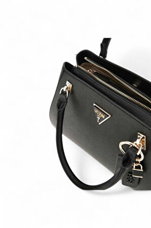 Guess Noelle II Siyah Kadın Omuz Çantası HWZG9672070