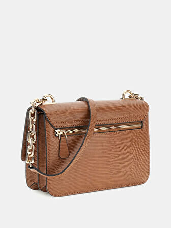 Guess Anadela Kadın Kahverengi Omuz Çantası HWKG9624200-COG