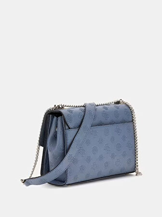 Guess Phoebe 4G ve Peony Logolu Kadın Mini Çapraz Çanta HWPD9665210