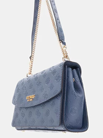Guess Phoebe 4G ve Peony Logolu Kadın Mini Çapraz Çanta HWPD9665210