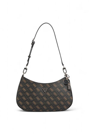 Guess Noelle II Kahve Kadın Omuz Çantası HWQG9672180