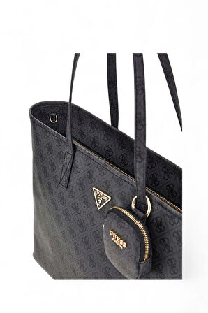 Guess Power Play II Antrasit Kadın Omuz Çantası HWSL7124240