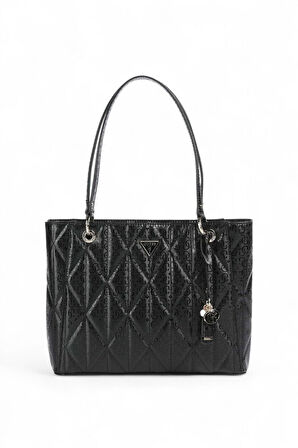 Guess Aldina Siyah Kadın Omuz Çantası HWGG9663250