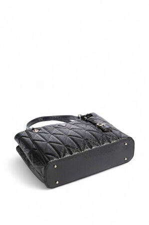 Guess Aldina Siyah Kadın Omuz Çantası HWGG9663250