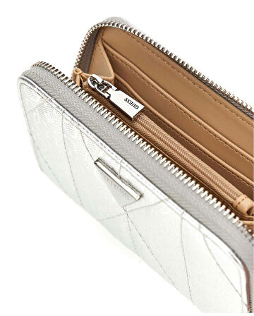 Guess Aldina Kadın Gri Cüzdan SWGY9663140-SIL