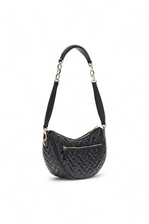Guess Melisandra Siyah Kadın Omuz Çantası HWQG9653180
