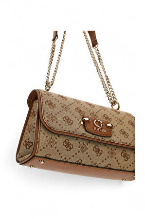 Guess Neda Kahve Kadın Çapraz Askılı Çanta HWJP9654210