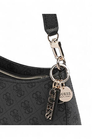 Guess Noelle II Antrasit Kadın Omuz Çantası HWBG9672180