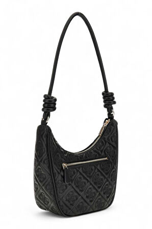 Guess Adelasia Siyah Kadın Omuz Çantası HWQL965818