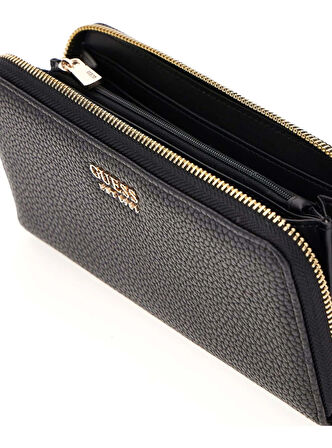 Guess Brenton Kadın Siyah Cüzdan SWPG9648146-BLA