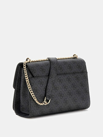 Guess Access Kadın Antrasit Omuz Çantası HWSG7334210-CLO