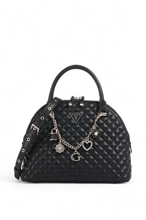 Guess Everlee Siyah Kadın El Çantası HWEG8679050