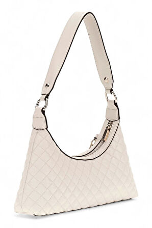 Guess Everlee Bej Kadın Omuz Çantası HWEG8679180