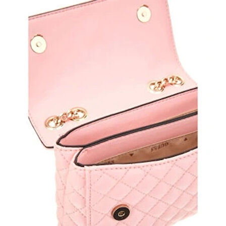 Guess Ever Flap Kadın Pembe Omuz Çantası HWEG8679780-RSW