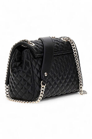 Guess Everlee Siyah Kadın Çapraz Askılı Çanta HWQG8679210