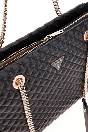Guess Everlee Siyah Kadın Omuz Çantası HWQG8679220