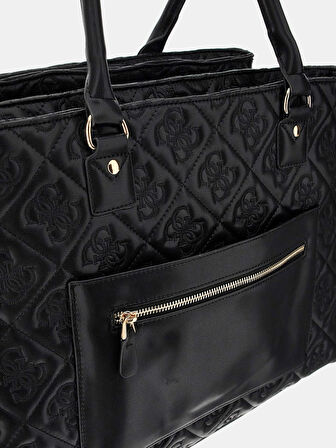 Guess Adelasia Kadın Siyah Seyahat Çantası TWQL9658919-BLA