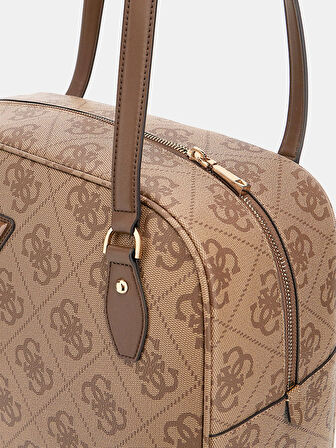 Guess Berta Kadın Kahverengi Seyahat Çantası TWOB8688916-LGW