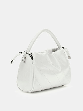 Guess Rosalba Kadın Beyaz Çapraz Askılı Çanta HWMY9659160-WHI