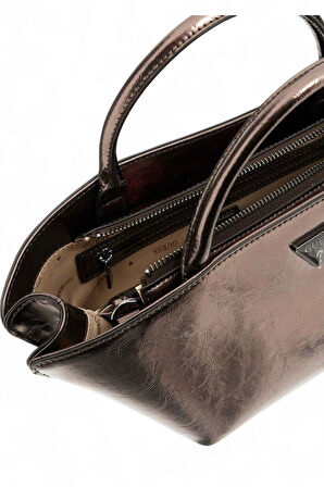 Guess Bolena Platin Kadın Omuz Çantası HWMM9207760