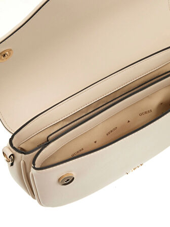 Guess Access Kadın Beyaz Omuz Çantası HWBG7993200-OFF
