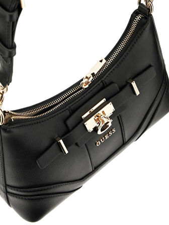 Guess Latona Kadın Siyah El Çantası HWBG9206180-BLA