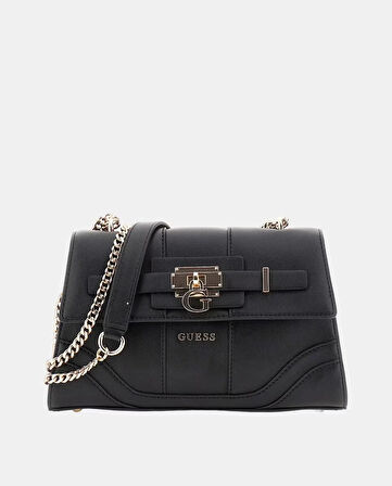 Guess Latona Kadın Siyah Omuz Çantası HWBG9206210-BLA