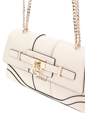 Guess Latona Kadın Krem Omuz Çantası HWBG9206210-STO