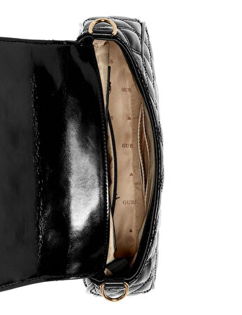 Guess Waldena Kadın Siyah Omuz Çantası HWTG9673190-BLA