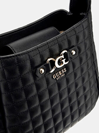 Guess Brera Kadın Siyah Omuz Çantası HWQG8424010-BLA