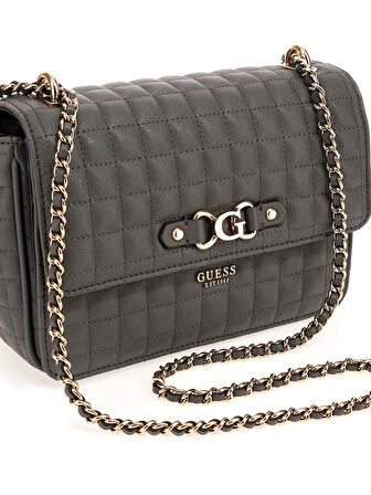 Guess Brera Kadın Antrasit Omuz Çantası HWQG8424210-SLA
