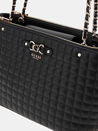 Guess Brera Kadın Siyah El Çantası HWQG8424220-BLA