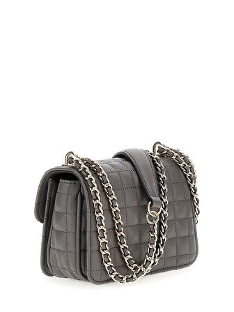 Guess Brera Kadın Antrasit Omuz Çantası HWQG8424780-SLA