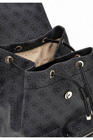 Guess Manhattan II Antrasit Kadın Sırt Çantası HWSG7118310