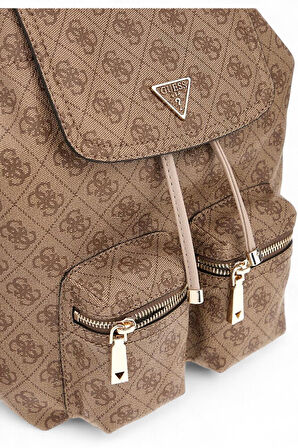 Guess Manhattan II Kahve Kadın Sırt Çantası HWSG7118310