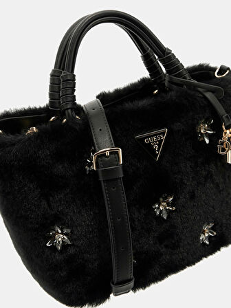 Guess Shaida Kadın Siyah El Çantası HWWE8143220-BLA