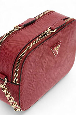 Guess Noelle II Kırmızı Kadın Çapraz Askılı Çanta HWZG9672140