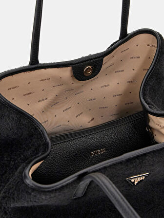 Guess Victtoria Kadın Siyah El Çantası HWWS9514290-BLA