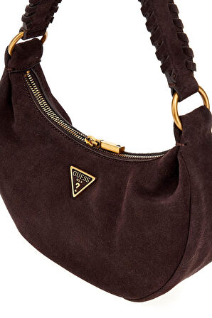 Kadın Amita Deri Omuz Çantası - Kahverengi | undefined