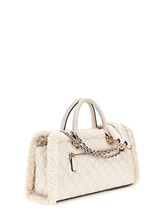 Guess Lida Kadın Ekru El Çantası HWTG8139090-BON