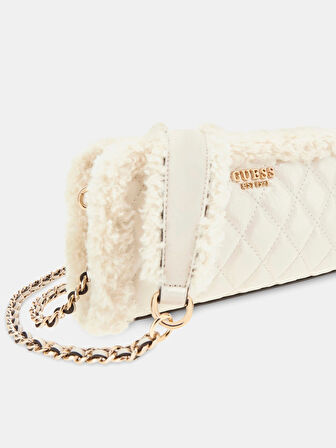 Guess Lida Kadın Ekru El Çantası HWTG8139720-BON
