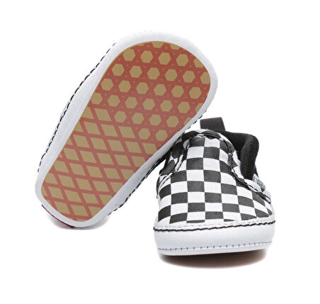 0A2XSLFB71-R Vans Slip-On V Crib Bebek Spor Ayakkabı Beyaz