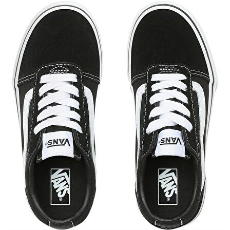 VANS Ayakkabı VN0A38J9IJU1 YT Ward (SUEDE/CANVAS)BLACK/WHITE