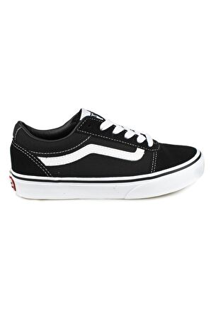 Vans Vn0A38J9 Yt Ward Sneakers Siyah Çocuk Spor Ayakkabı