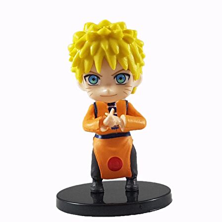 Naruto Action Figure - Anime Manga Figür Biblo 3 Lü Set -1 - 7 Cm