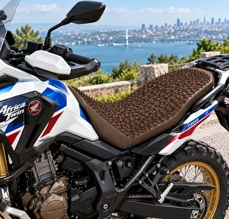 ARKADO MOTOSİKLET SELE MATI KAHVERENGİ 10 ADET