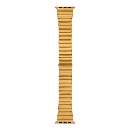 Gpack Apple Watch 10 42mm Kordon Alüminyum Alaşım Çizgi Desenli Krd79